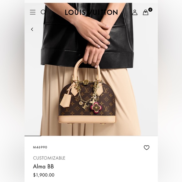 NEW! ALMA BB FROM THE BOUTIQUE! NEW MODEL WITH ADJUSTABLE STRAP! 2025 - Picture 3 of 17